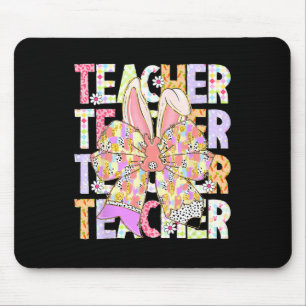 Docent Bunny Coquette Bow Pencil Bunny Paasdag Muismat