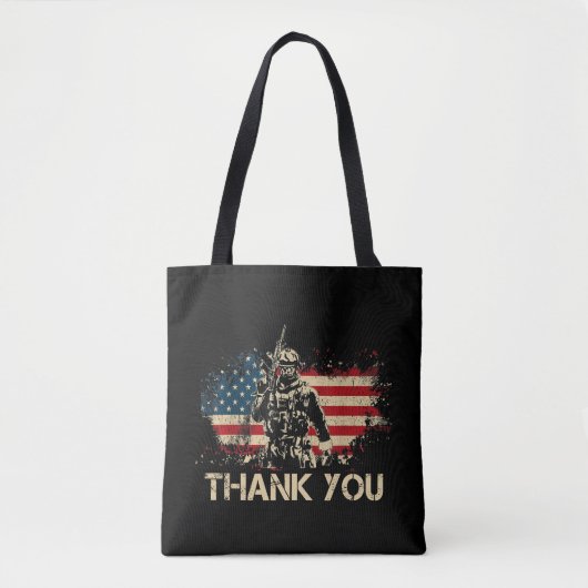 Docent Dank u Canvas tas (Voorkant)