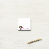 Docent Doodle Berry Sweet Strawberry Pop 3x3 Post-it® Notes (Op bureau)