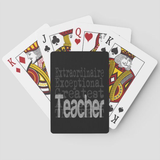 Docent-generaal Speelkaarten (Achterkant)