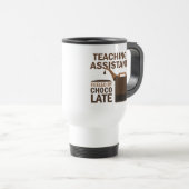 Docent (grappig) Chocolade Reisbeker (Voorkant rechts)