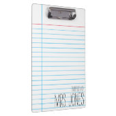 Docent - Klembord (Rechts)