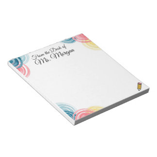 Docent Modern Waterverf Design Notitieblok