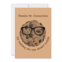 Docent One Smart Cookie Hartelijk dank