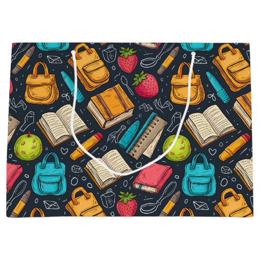 Docent - School Gift Bag Groot Cadeauzakje (Voorkant)