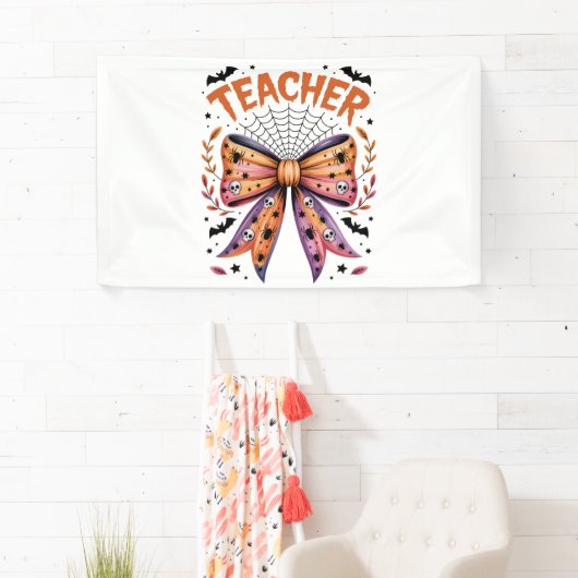 Docent Spooky Halloween Spandoek