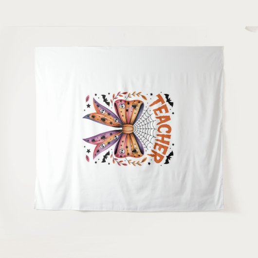 Docent Spooky Halloween Wandkleed (Voorkant (horizontaal))