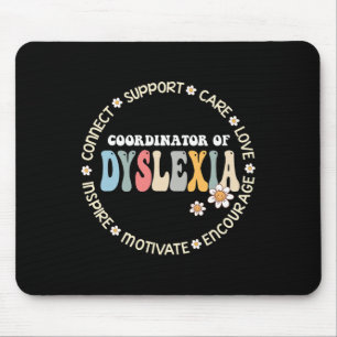 Docent van de Dyslexia Squad Awareness Month Muismat