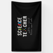 Docent Wetenschapsleraar Spandoek (Verticaal)