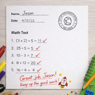 Docenten Feedback Stempel – “Werk van deze wereld!