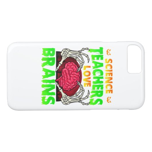 Docenten Hersenen Skelet Hand Hart Halloween Case-Mate iPhone Case (Achterkant (Horizontaal))