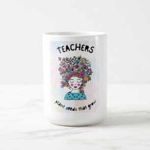 Docenten Plant Zaden Docent Dank U Cadeau Koffiemok