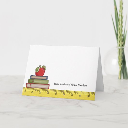 Docenten regel briefkaarten (Voorkant)