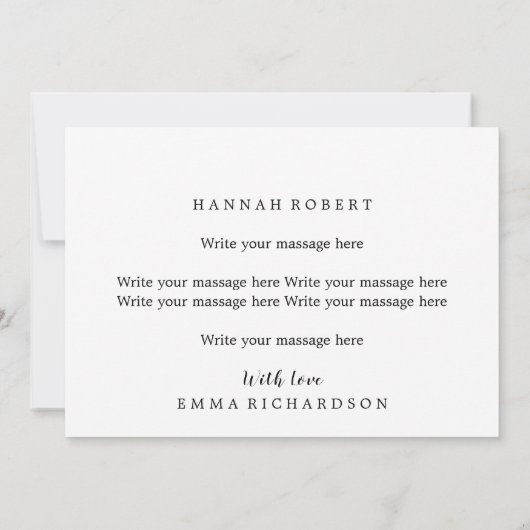 Dochter aan Lieve Pap Funny Birthday Kaart (Achterkant)