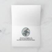 DOCHTER AAN VADER OP VADERDAG KAART (Binnen)