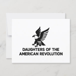 Dochter Amerikaanse Revolutie Afstammeling Patriot Briefkaart