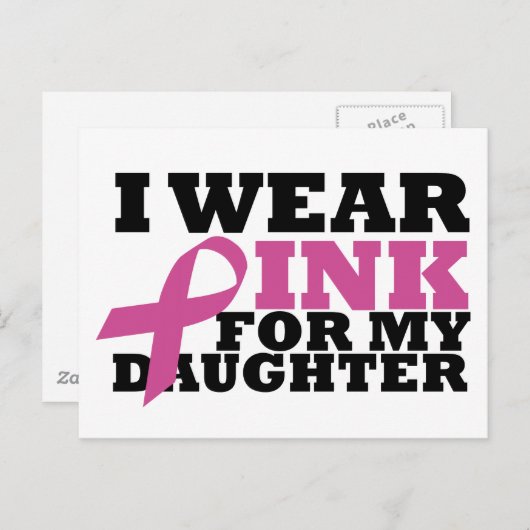 dochter briefkaart (Voorkant / Achterkant)