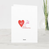 Dochter, denkt aan jou, mist je kaart (Achterkant)