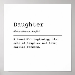 Dochter – een mooi begin poster