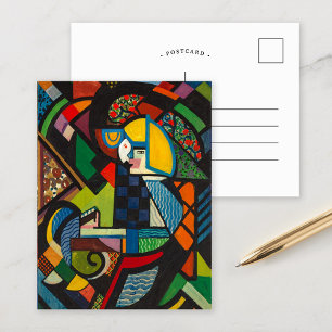 Dochter in een Rocker   Henry Lyman Saen Briefkaart