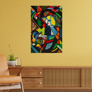 Dochter in een Rocker Poster