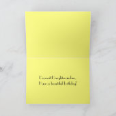 Dochter-in-law Verjaardag Zonnebloem Kaart (Binnen)