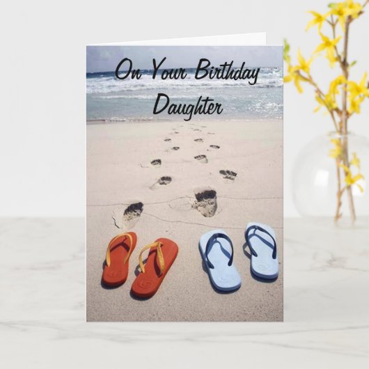 DOCHTER JE WORDT GEWENST AL JE HARTVERLANGENS KAART (Gele Bloem)