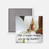 Dochter Liefde Magneet (Voorkant / Achterkant)