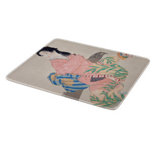 Dochter Miyuki (Mooie Japanse Dame) (Aziatisch) Snijplank