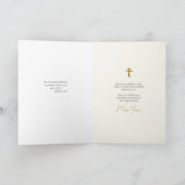 Dochter Orthodox Christelijk Verjaardag Kaart (Binnen)