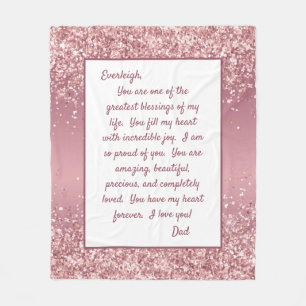 Dochter Proud van Youou Fleece Deken