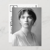 Dochter tsar van Rusland Grand Duchess Olga Romano Briefkaart (Voorkant / Achterkant)