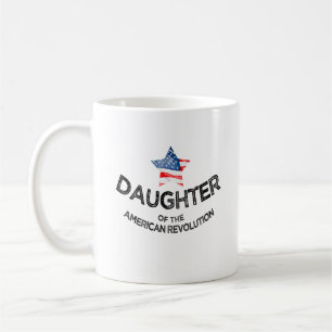Dochter van de Amerikaanse Revolutie DAR Ster Koffiemok