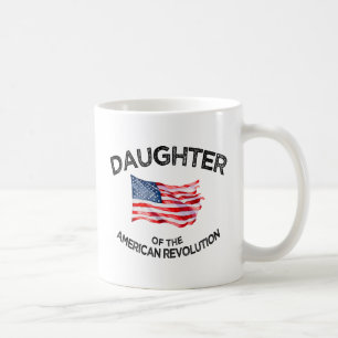 Dochter van de Amerikaanse Revolutie DAR Ster USA Koffiemok