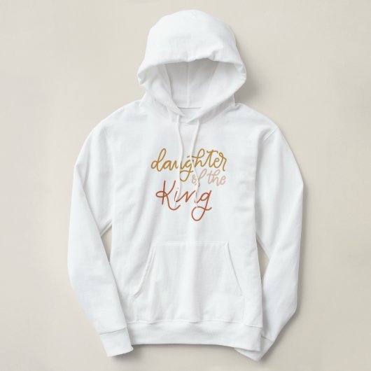 Dochter van de King Pullover Hoodie (Design voorkant)