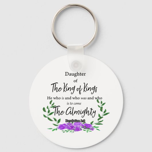 Dochter van de KING-Sleutelhanger Sleutelhanger (Voorkant)