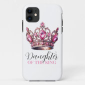 Dochter van de King Waterverf Crown iPhone case (Achterkant)