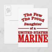Dochter van een Amerikaanse marine Briefkaart (Voorkant / Achterkant)