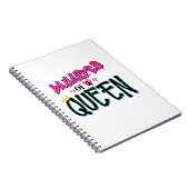 Dochter van een koningin notitieboek (Rechterzijde)