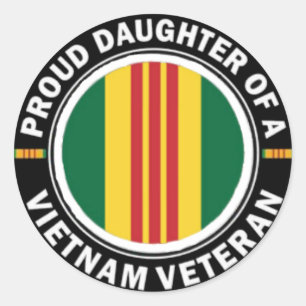 Dochter van een Vietnam Vet Stickers