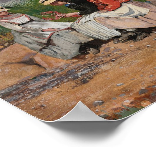 Dochter van een visser | Winslow Homer Poster (Hoek)