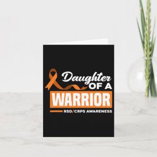 Dochter van een Warrior Support supporter RSD CRPS Kaart