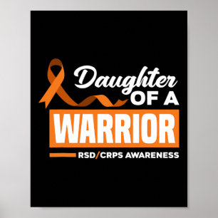 Dochter van een Warrior Support supporter RSD CRPS Poster