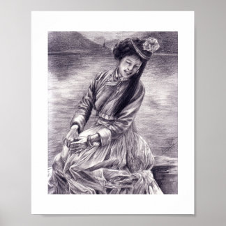 Dochter van het meer van Lugu Poster