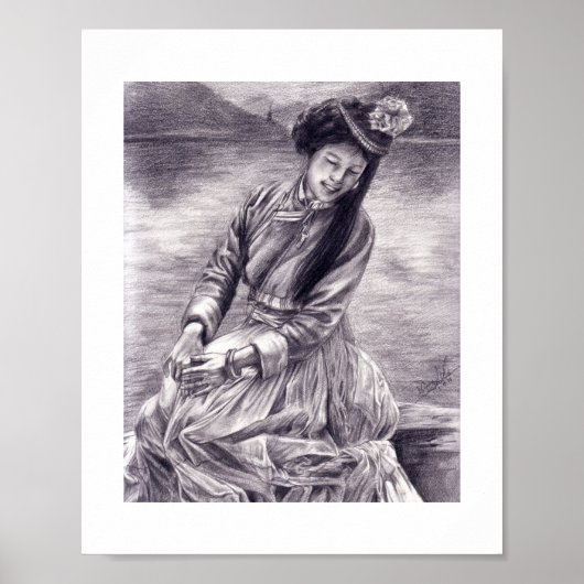 Dochter van het meer van Lugu Poster (Voorkant)