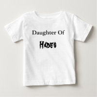 Dochter van het shirt van het baby Hades