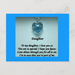 Dochter van mijn Briefkaart