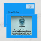 Dochter van mijn Briefkaart (Voorkant / Achterkant)