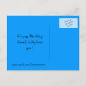 Dochter van mijn Briefkaart (Achterkant)