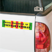 Dochter van Vietnam Bumpersticker (Op Truck)